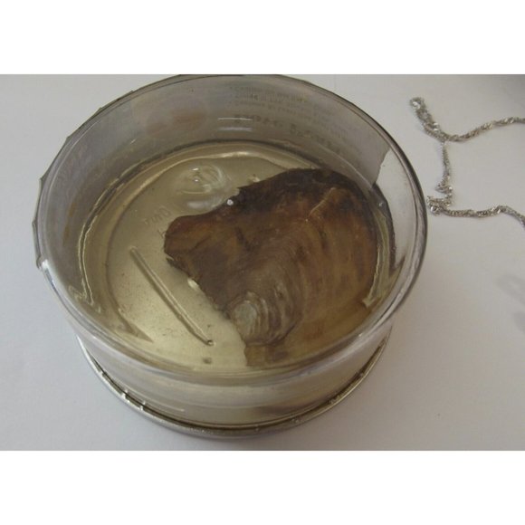 Angelic Pear Necklace Pendant 16" Stainless Steel Chain Heavenly Angels diy - Picture 6 of 16